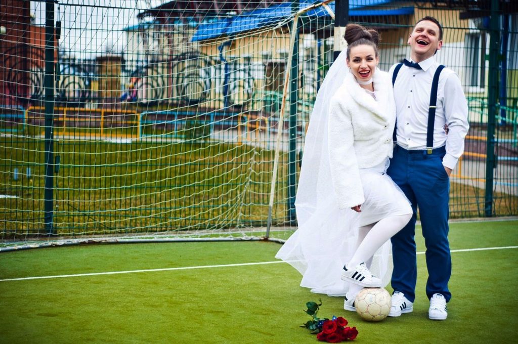 Il Matrimonio Perfetto Per Gli Amanti Del Calcio