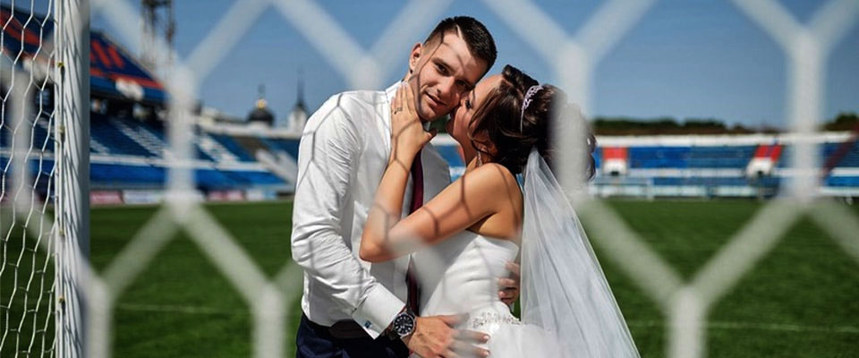 Il Matrimonio Perfetto Per Gli Amanti Del Calcio